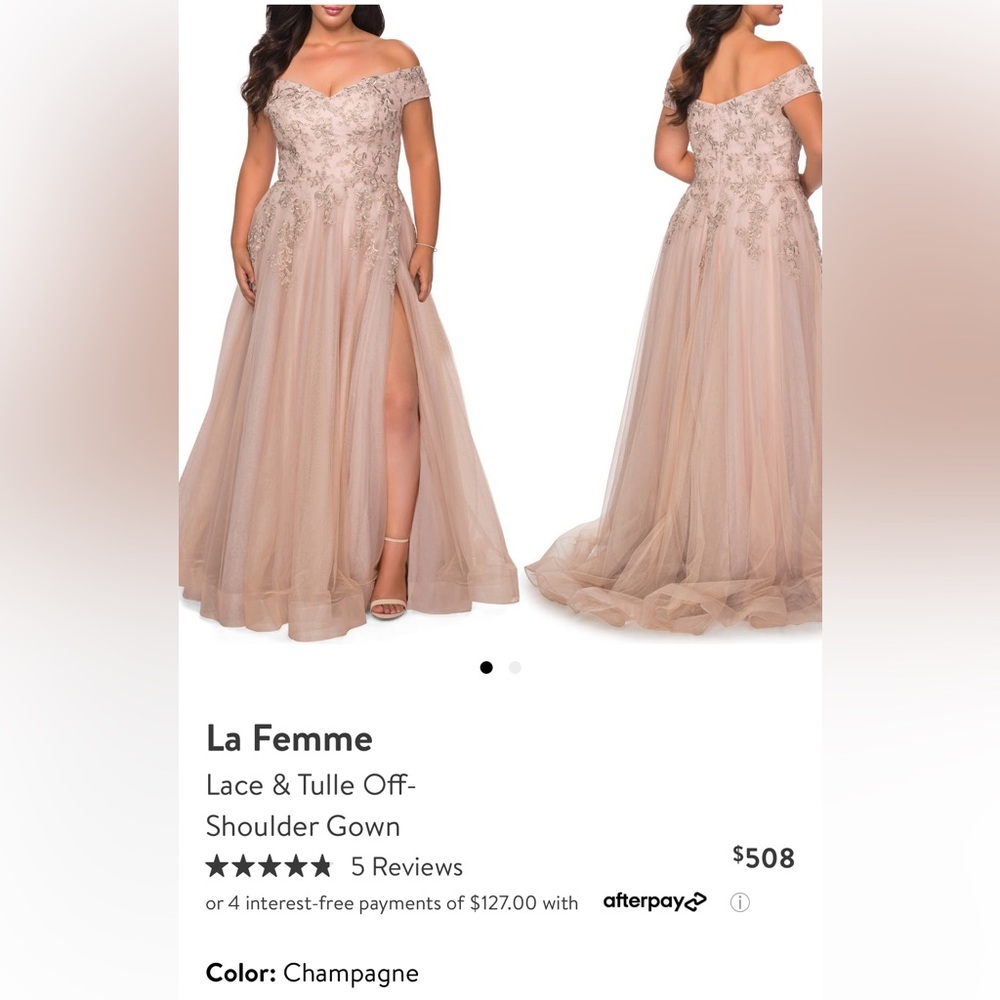 La Femme evening dress Plus Size 24